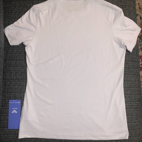 White Roxy Rash Guard - Picture 2 of 3
